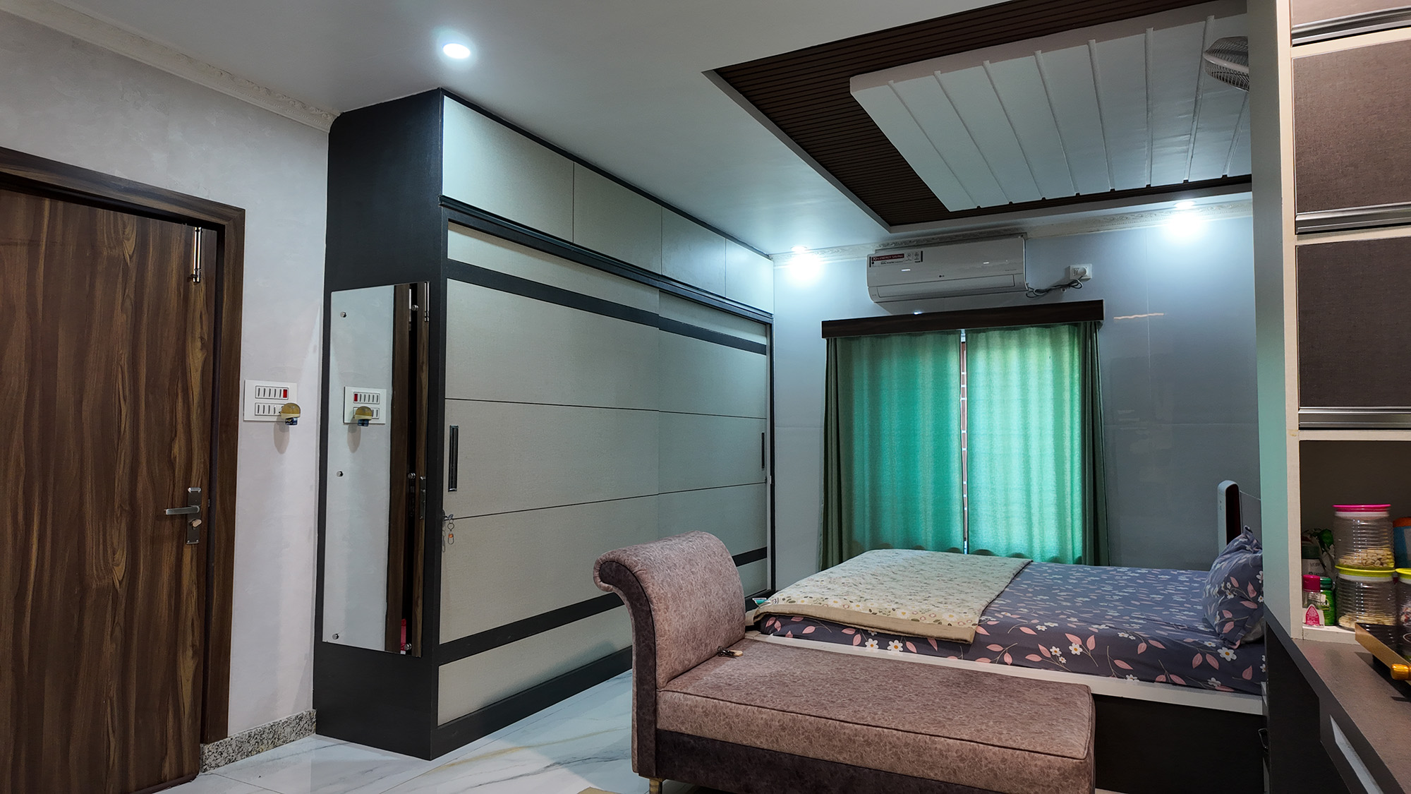 Bhupendra Mainali bedroom designed by Purple Kitchen And Interior, a interior design in Jhapa